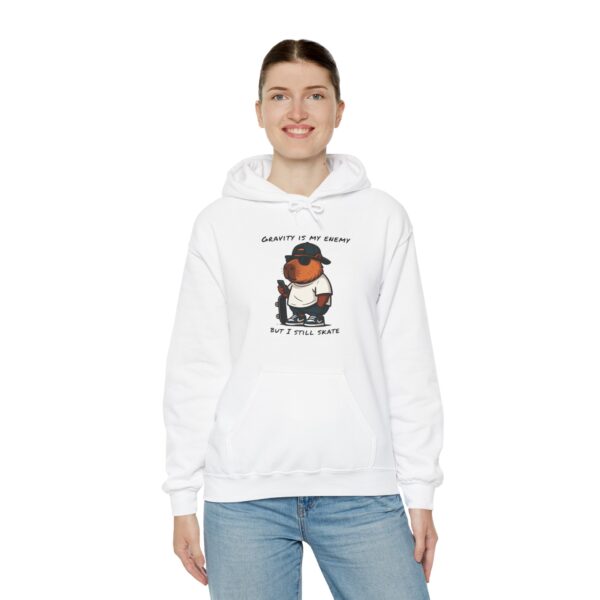 Unisex Heavy Blend™ Hooded Sweatshirt with Cute Capybara Design – Warm and Stylish Hoodie