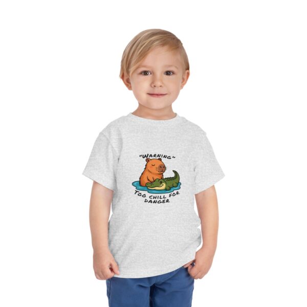 10428271398229731164_2048.jpeg Toddler Short Sleeve Tee with Adorable Capybara Design – Soft, Fun, and Perfect for Everyday Play
