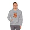 Unisex Heavy Blend™ Hooded Sweatshirt with Cute Capybara Design – Warm and Stylish Hoodie
