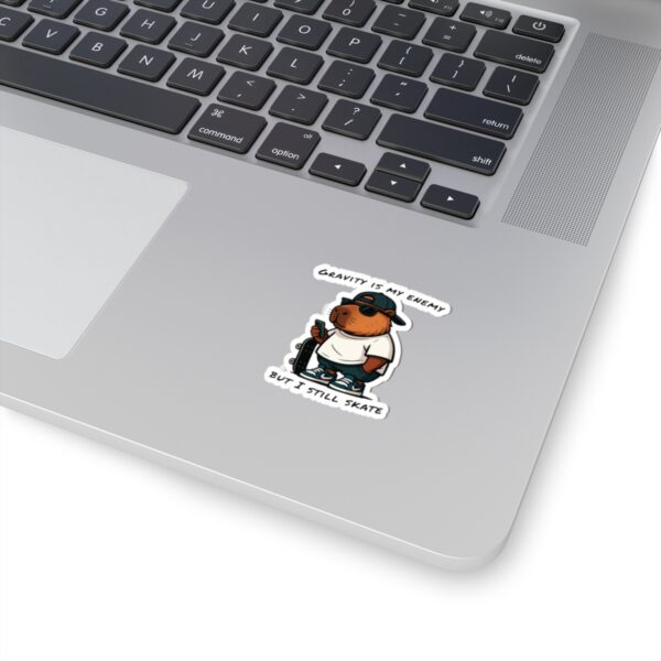 "Capybara Kiss-Cut Stickers – Cute & Fun Designs for Laptops, Water Bottles, and More"