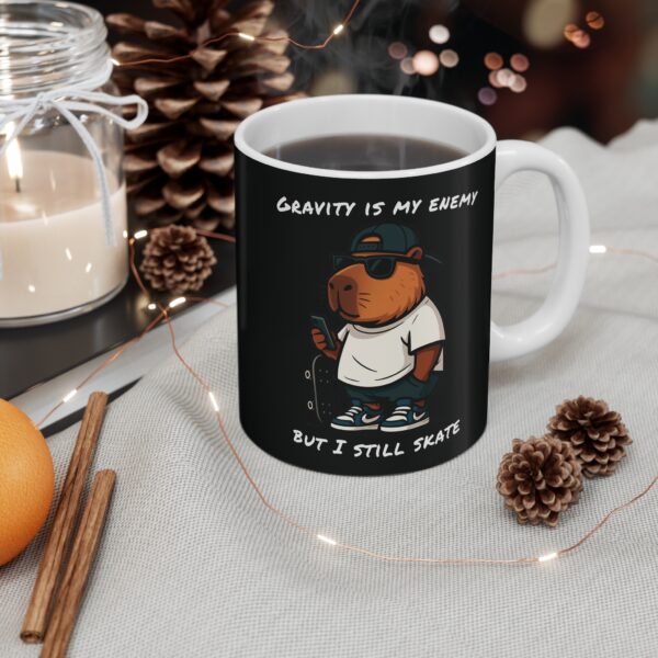 Capybara Coffee Mug 11oz – Cute & Unique Capybara Design for Animal Lovers