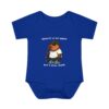Infant Baby Rib Bodysuit with Cute Capybara Design – Soft, Comfortable, and Perfect for Your Little One