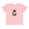 Toddler Short Sleeve Tee with Adorable Capybara Design – Soft, Fun, and Perfect for Everyday Play