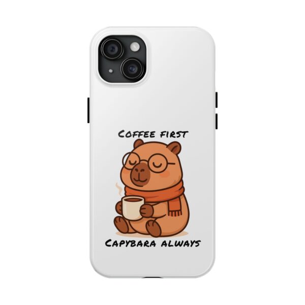 Tough Phone Case with Capybara Design – Durable Protection with Adorable Style