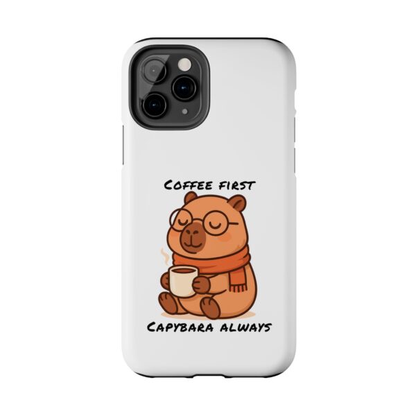 Tough Phone Case with Capybara Design – Durable Protection with Adorable Style