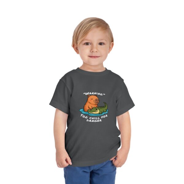 11413274797882549523_2048.jpeg Toddler Short Sleeve Tee with Adorable Capybara Design – Soft, Fun, and Perfect for Everyday Play