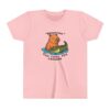 Youth Short Sleeve Tee with Cute Capybara Design – Soft, Fun, and Perfect for Everyday Wear