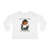 Toddler Long Sleeve Tee with Adorable Capybara Design – Soft, Warm, and Fun for Everyday Wear