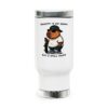 Capybara Stainless Steel Travel Mug with Handle – Durable 14oz Insulated Mug with Cute Capybara Design