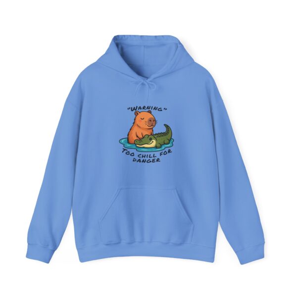 Unisex Heavy Blend™ Hooded Sweatshirt with Cute Capybara Design – Warm and Stylish Hoodie