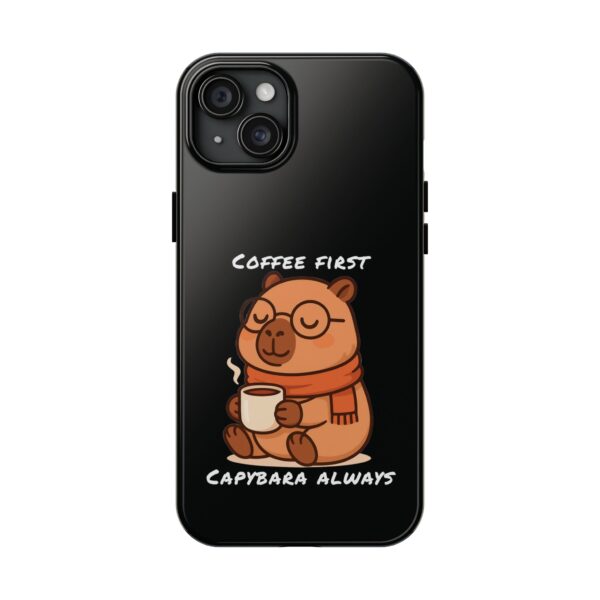 Tough Phone Case with Capybara Design – Durable Protection with Adorable Style