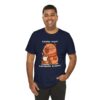 Unisex Jersey Short Sleeve Tee with Adorable Capybara Design – Soft and Stylish T-Shirt