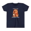 Youth Short Sleeve Tee with Cute Capybara Design – Soft, Fun, and Perfect for Everyday Wear