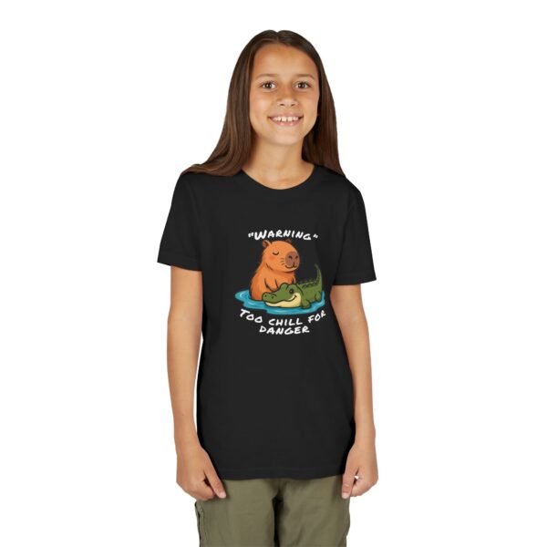 Youth Short Sleeve Tee with Cute Capybara Design – Soft, Fun, and Perfect for Everyday Wear