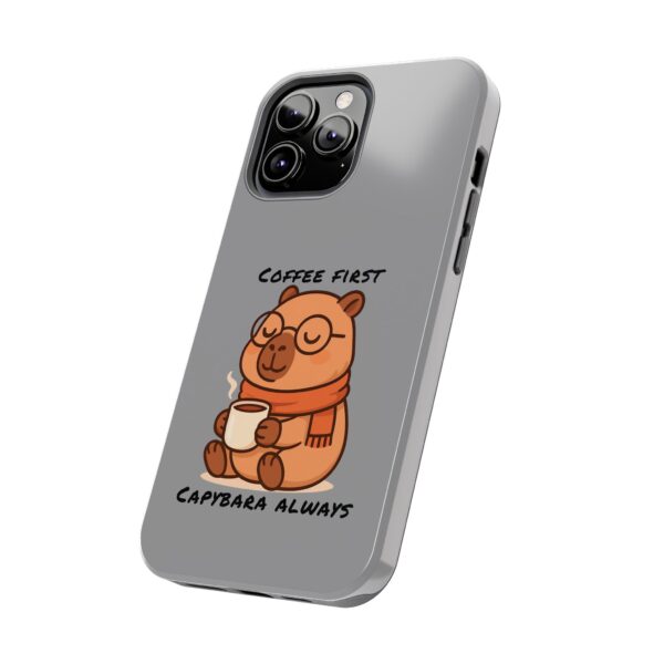 Tough Phone Case with Capybara Design – Durable Protection with Adorable Style
