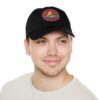 11962394450768852114_2048.jpeg Dad Hat with Leather Patch (Round) - Capybara design