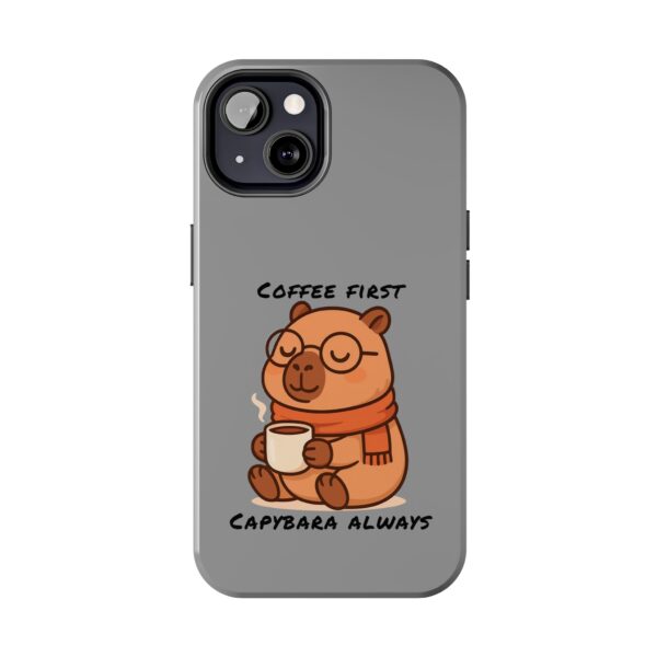Tough Phone Case with Capybara Design – Durable Protection with Adorable Style