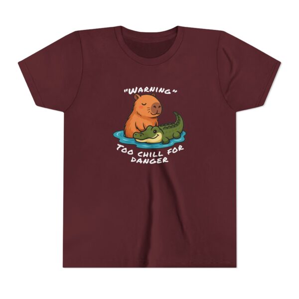 Youth Short Sleeve Tee with Cute Capybara Design – Soft, Fun, and Perfect for Everyday Wear