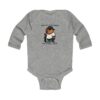 Infant Long Sleeve Bodysuit with Cute Capybara Design – Soft, Cozy, and Perfect for Baby's Everyday Comfort