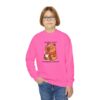 Youth Crewneck Sweatshirt with Adorable Capybara Design – Cozy and Fun for Everyday Wear