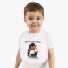Baby Contrast Trim Jersey Bib with Adorable Capybara Design – Soft, Stylish, and Perfect for Messy Mealtime