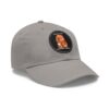 12522030953146266067_2048.jpeg Dad Hat with Leather Patch (Round) - Capybara design