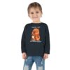 Toddler Long Sleeve Tee with Adorable Capybara Design – Soft, Warm, and Fun for Everyday Wear