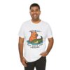 Unisex Jersey Short Sleeve Tee with Adorable Capybara Design – Soft and Stylish T-Shirt