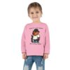 Toddler Long Sleeve Tee with Adorable Capybara Design – Soft, Warm, and Fun for Everyday Wear