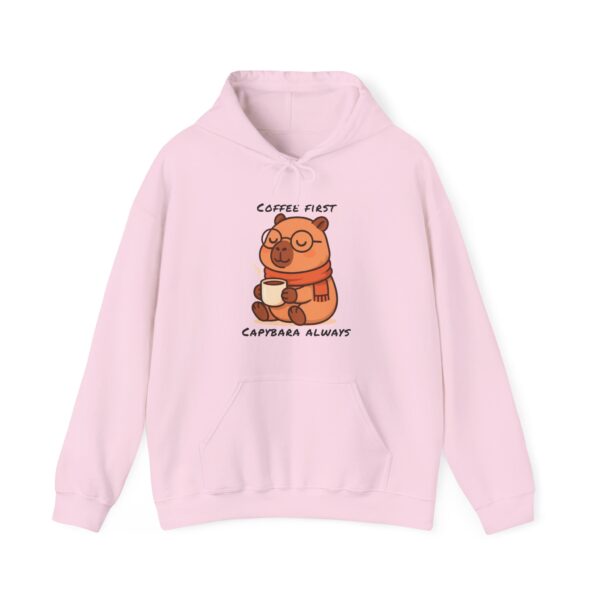 Unisex Heavy Blend™ Hooded Sweatshirt with Cute Capybara Design – Warm and Stylish Hoodie