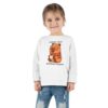 Toddler Long Sleeve Tee with Adorable Capybara Design – Soft, Warm, and Fun for Everyday Wear