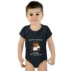Infant Baby Rib Bodysuit with Cute Capybara Design – Soft, Comfortable, and Perfect for Your Little One
