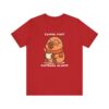 Unisex Jersey Short Sleeve Tee with Adorable Capybara Design – Soft and Stylish T-Shirt
