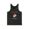 Unisex Jersey Tank Top with Cute Capybara Design – Perfect for Summer Style