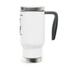 Capybara Stainless Steel Travel Mug with Handle – Durable 14oz Insulated Mug with Cute Capybara Design
