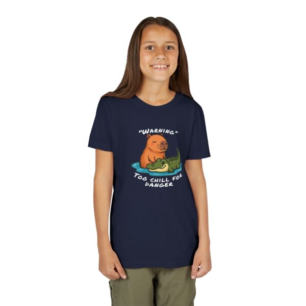 Youth Short Sleeve Tee with Cute Capybara Design – Soft, Fun, and Perfect for Everyday Wear