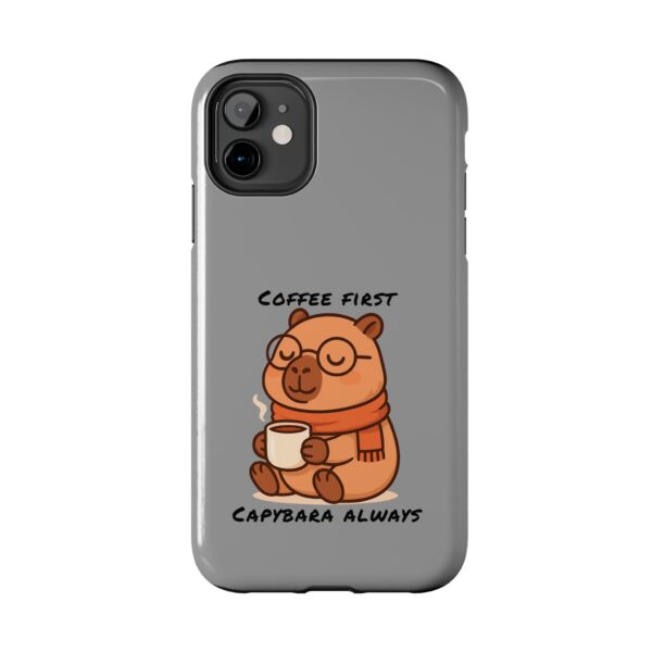 Tough Phone Case with Capybara Design – Durable Protection with Adorable Style