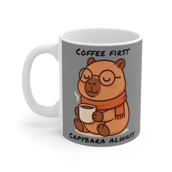 Capybara Coffee Mug 11oz – Cute & Unique Capybara Design for Animal Lovers