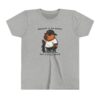 Youth Short Sleeve Tee with Cute Capybara Design – Soft, Fun, and Perfect for Everyday Wear