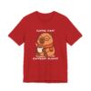 Unisex Jersey Short Sleeve Tee with Adorable Capybara Design – Soft and Stylish T-Shirt