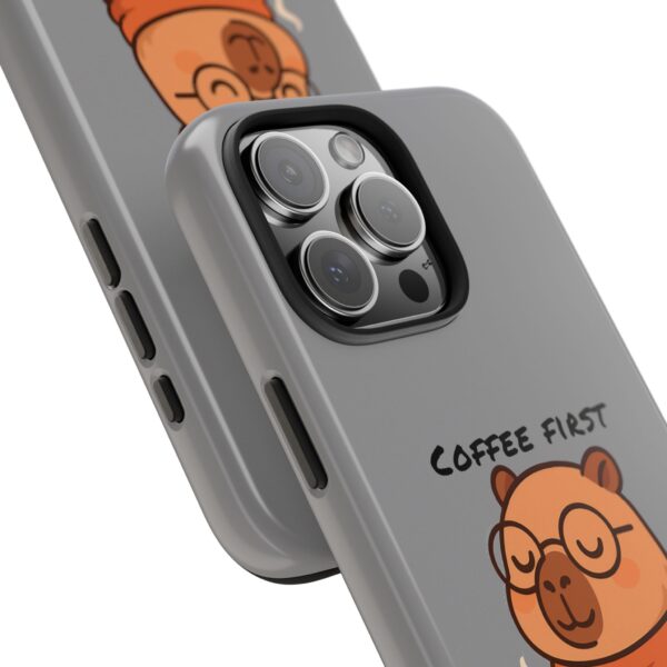 Tough Phone Case with Capybara Design – Durable Protection with Adorable Style