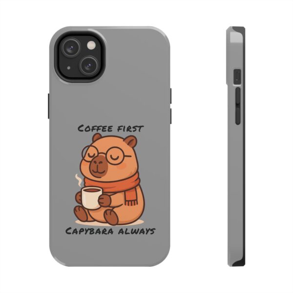 Tough Phone Case with Capybara Design – Durable Protection with Adorable Style