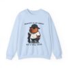 Unisex Heavy Blend™ Crewneck Sweatshirt with Cute Capybara Design – Embrace Comfort Every Day