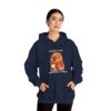 Unisex Heavy Blend™ Hooded Sweatshirt with Cute Capybara Design – Warm and Stylish Hoodie