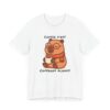 Unisex Jersey Short Sleeve Tee with Adorable Capybara Design – Soft and Stylish T-Shirt
