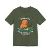 Unisex Jersey Short Sleeve Tee with Adorable Capybara Design – Soft and Stylish T-Shirt