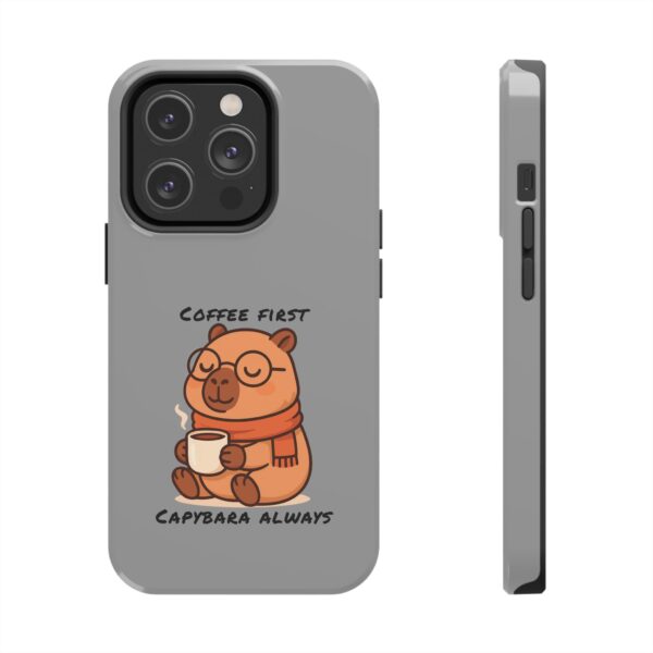 Tough Phone Case with Capybara Design – Durable Protection with Adorable Style