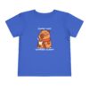 Toddler Short Sleeve Tee with Adorable Capybara Design – Soft, Fun, and Perfect for Everyday Play