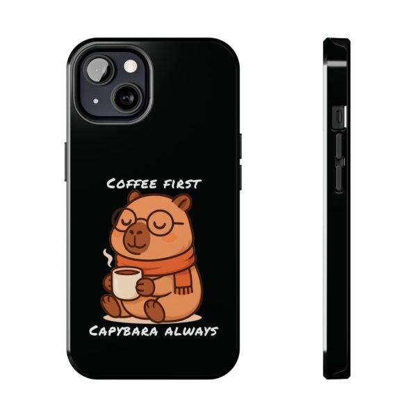 Tough Phone Case with Capybara Design – Durable Protection with Adorable Style
