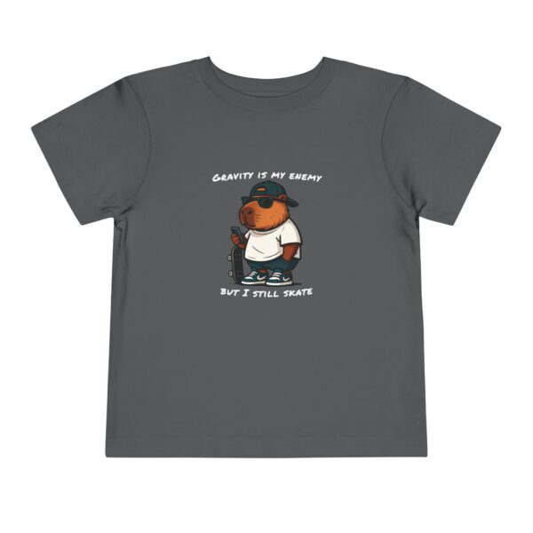 Toddler Short Sleeve Tee with Adorable Capybara Design – Soft, Fun, and Perfect for Everyday Play
